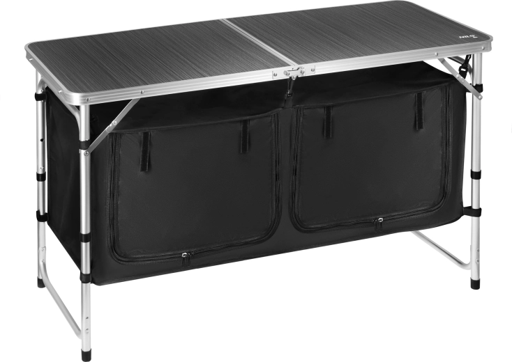 Opvouwbare campingtafel Nils Camp NC3405 met organizer