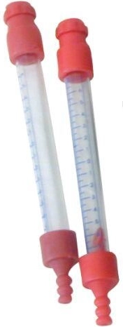 Slangwaterpas – vervangingsglazen (paar)