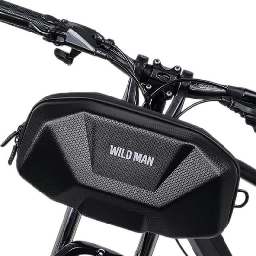 Wildman X9 fietsframetas 3,5 l zwart