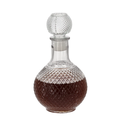 Glazen karaf 490 ml met glazen afsluiting