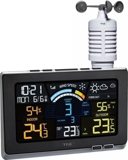 TFA Spring Breeze draadloos weerstation met anemometer