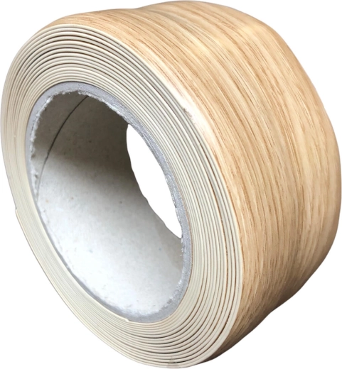 Zelfklevende vloerplint PVC eiken natuur 52 mm × 5 m