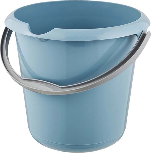 Emmer met schenktuit Scandinavisch blauw 30 × 28 cm