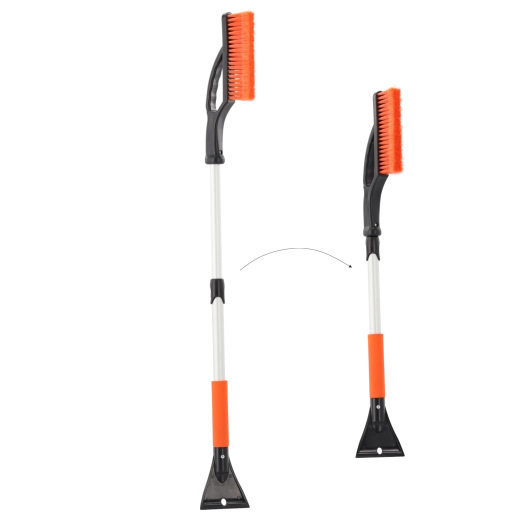 Teleskopische ijs­schraper met sneeuwborstel 82–106 cm