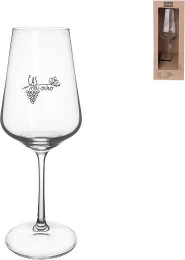 Wijnglas „tijd voor wijn” 0,35 l