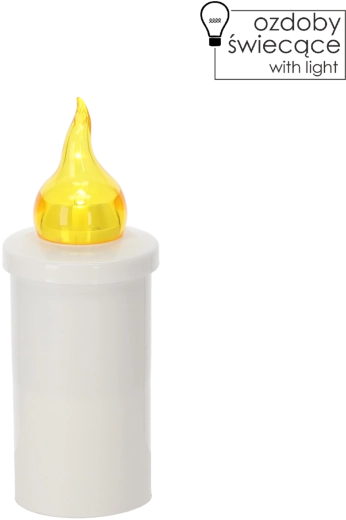 Elektrische LED-kaars – gaat 118 dagen mee, 15 cm