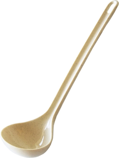 Kunststof soeplepel 9 cm, mix van kleuren