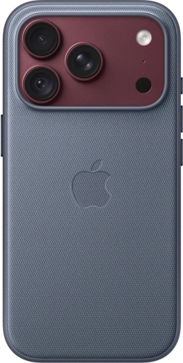 Apple TechWoven hoesje met MagSafe voor iPhone 18 Pro – gewassen denim