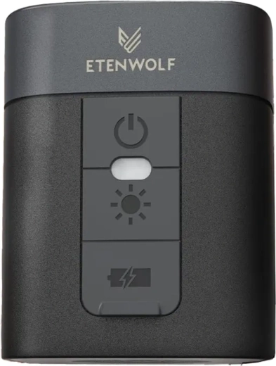Elektrische pomp Etenwolf AIR 3 met LED-lamp, zwart