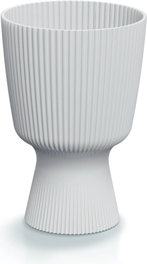 Bloempot Milly Round 14,6 cm wit