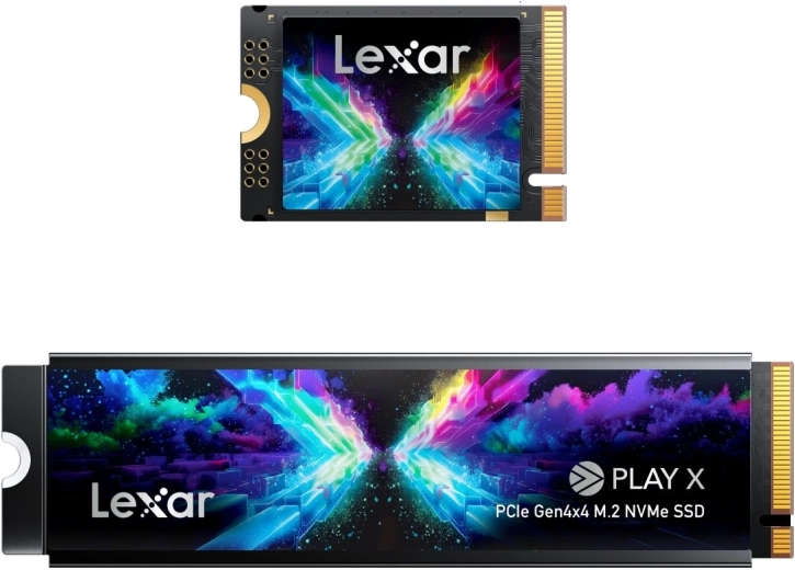 Lexar PLAY X 512GB interne SSD M.2 NVMe PCIe 4.0 met adapter 2280