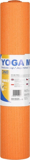 Yogamat ONE FITNESS YM02 oranje