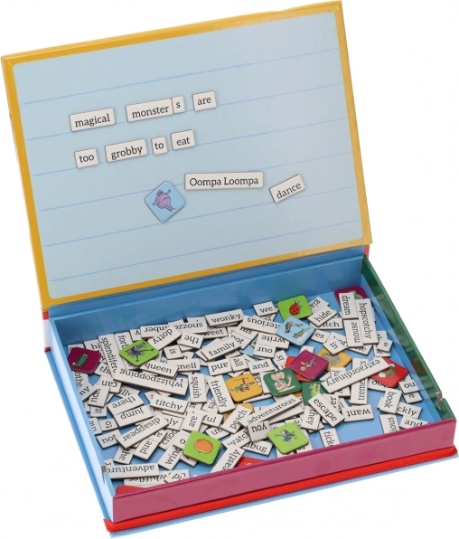 Magnetisch bord Woorden uit boeken van Roald Dahl