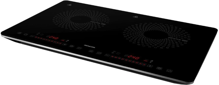 SENCOR UltraFlat inductiekookplaat met twee kookzones