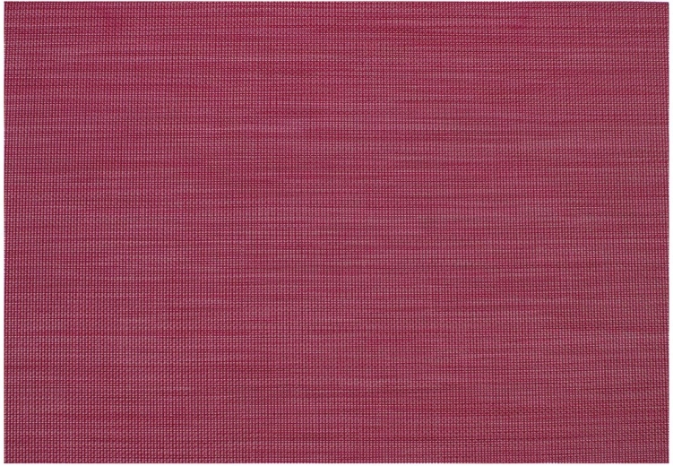 Geweven placemat 45 × 30 cm, bordeauxrood