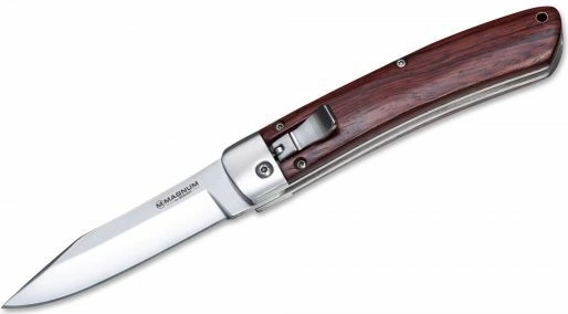 Magnum Automatic Classic – automatisch mes met palissander handgreep, lemmet 8,4 cm