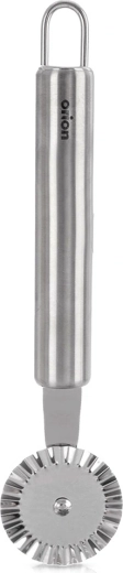 RVS deeg- en pastarandroller 4 cm