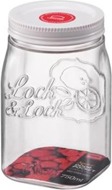 Voedselcontainer LOCK&LOCK Square 750 ml met schroefdeksel