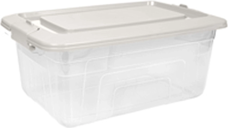 Kunststof opbergbox met deksel 5,75 l
