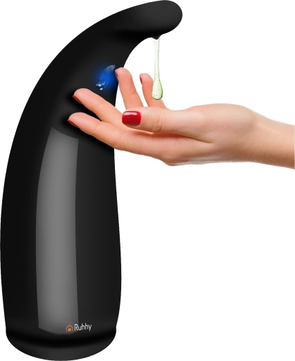 Contactloze automatische zeepdispenser Ruhhy zwart
