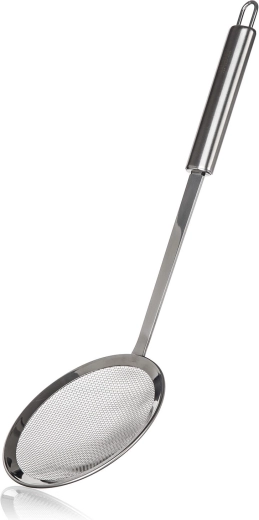 Schuimspaan van roestvrij staal 35 cm AKCENT