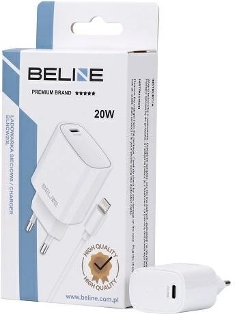 netvoedingsadapter 20 W usb‑c met lightning‑kabel beline