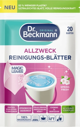 Universele reinigingsdoekjes DR. BECKMANN Spring Fresh 20 stuks