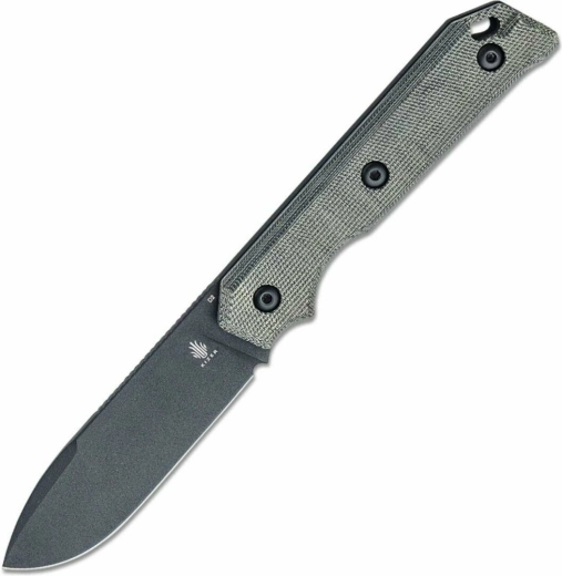 Kizer Begleiter vast outdoor-mes D2 met micarta en Kydex schede