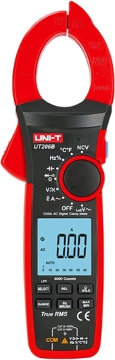 Uni-T digitale stroomtangmeter True RMS