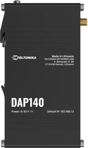 Teltonika DAP140 Wi‑Fi 4-toegangspunt voor DIN-rail