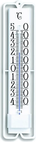 TFA Novelli Design binnen-/buitenthermometer, wit plastic