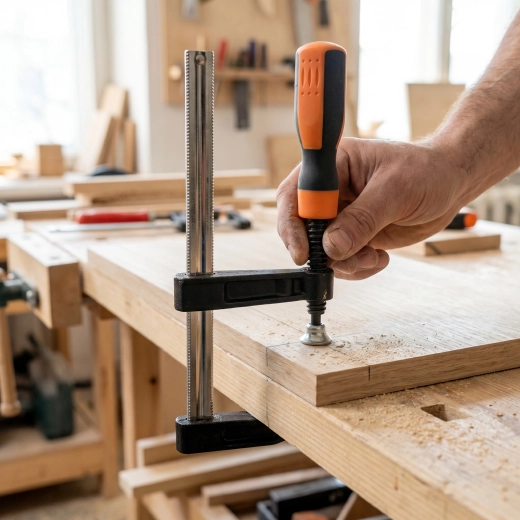 Parallelle schroefklem voor houtbewerking van staal, 160 mm