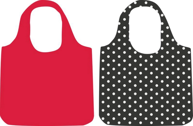 Opvouwbare boodschappentas TORO – mix van kleuren