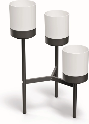 Plantenstandaard Bloomie Stand, wit, 54 cm