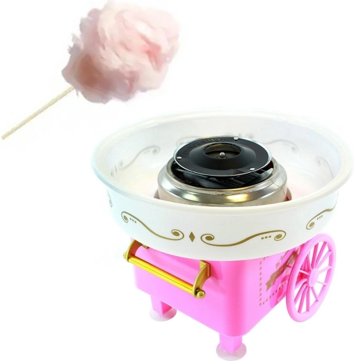 Suikerspinmachine roze