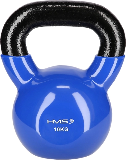 Kettlebell HMS 10 kg met vinyl oppervlak