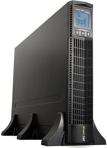 Noodstroomvoorziening UPS GREEN CELL RTII 3000 VA met LCD (Online, rackmount)