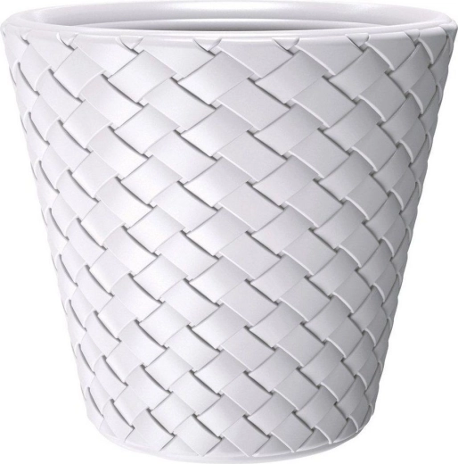 Bloempot Matuba wit