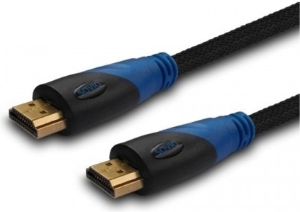 HDMI-kabel 1,5 m nylon gevlochten goud 4Kx2K v1.4
