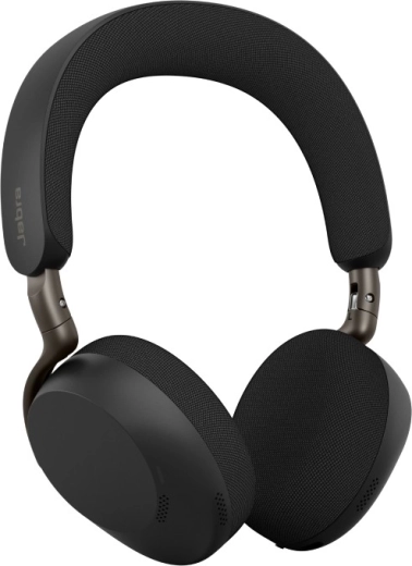 Jabra Evolve3 75 UC met draadloze Link 390a-dongle, zwart, met draadloos opladen