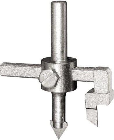 Gatenzaag voor tegels 20–95 mm met carbide snijrand