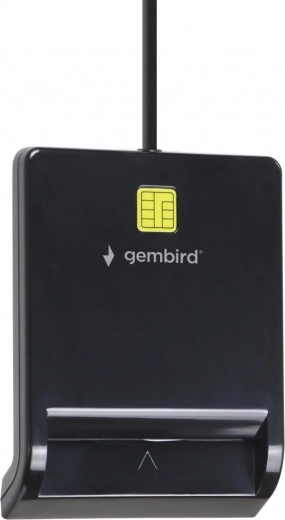 Universele USB-smartcardlezer, zwart