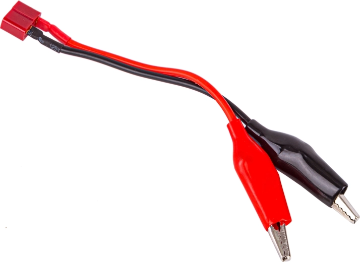 MSP-adapter Deans (vrouwelijk) naar zachte krokodilklemmen, kabel 10 cm - 1 stuk