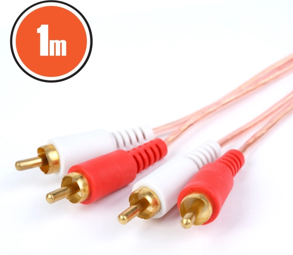 RCA-audiokabel 1 m