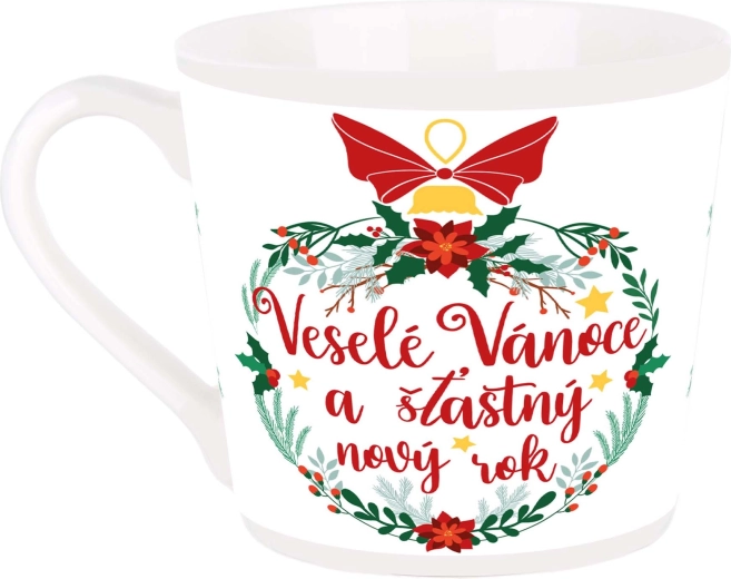 Keramische mok Vrolijk Kerstfeest 400 ml