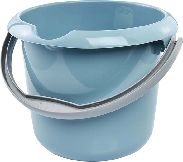 Emmer met schenktuit 24 x 20 cm Scandinavisch blauw