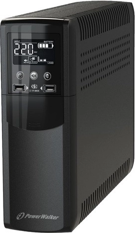 PowerWalker VI CSW 1000VA line-interactive UPS met sinusvormige uitgang