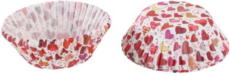 Papieren muffinvormpjes TORO, 60 stuks