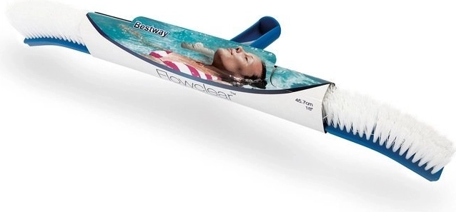 Brede kop met stevige borstelharen