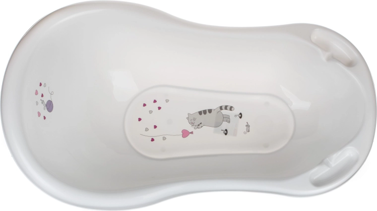 Speels kattendecor in elegant wit